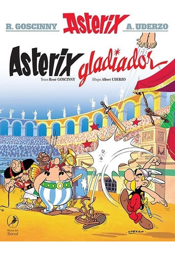 Libro-comic Asterix Vol.04 Asterix Gladiador