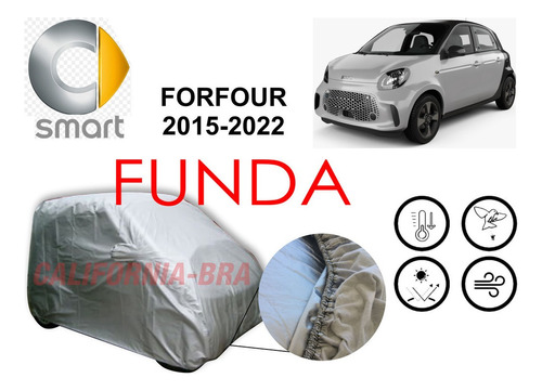 Cubre Broche Eua Smart Forfour 2015 Al 2022