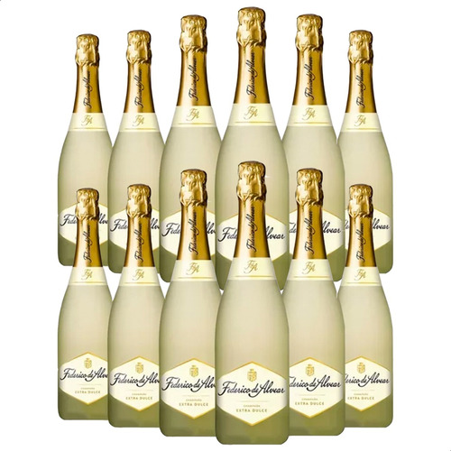 Espumante Federico De Alvear Extra Dulce Champagne X12