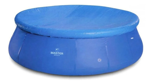 Capa Para Piscina 2592l Master Beach - Azul