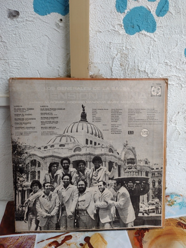 Dimensión Latina Los Generales De La Salsa Disco De Vinil Lp (Usado)