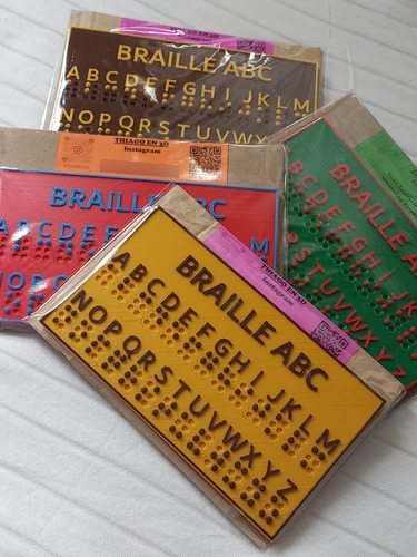 Abecedario Braille.