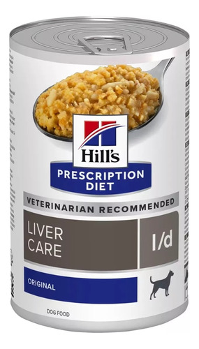 Hills L/d  12 Latas 370g. Salud Hepática Perro( Liver Care)