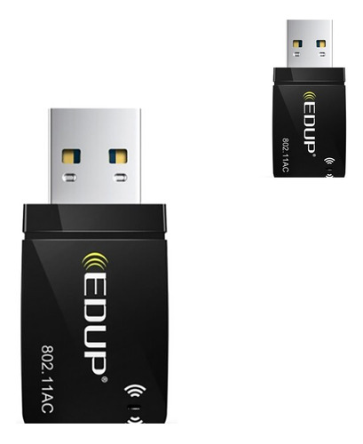 Mini Receptor Wifi Usb 3.0 Doble Banda 1300mbps - 802.11ac