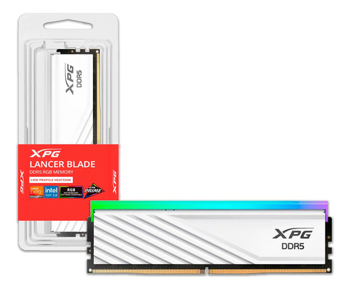 Memória Ram Pc Rgb Adata 16gb 6000mhz Ddr5 Xpg Lancer Blade