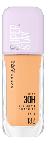 Base de maquillaje líquida Maybelline Super Stay Base Lumi Matte Lumi Matte tono 132 - 35mL 91g