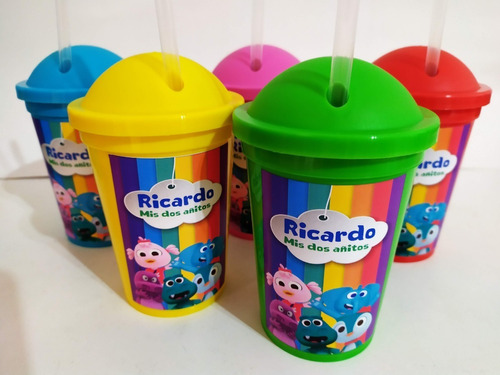 Vasos Milkshake Personalizados - Canciones Del Zoo (20 Unid)