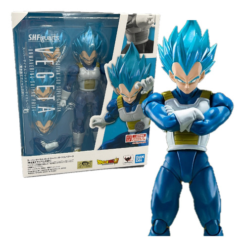 Bandai S.h Figuarts Dragon Ball Super Saiyan God Vegeta Blue