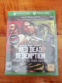 Red Dead Redemption Xbox 360/one Nuevo Y Sellado