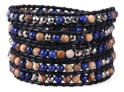 Kelitch Pulseras Ajustables Para Mujer Pulsera De Cuero De L