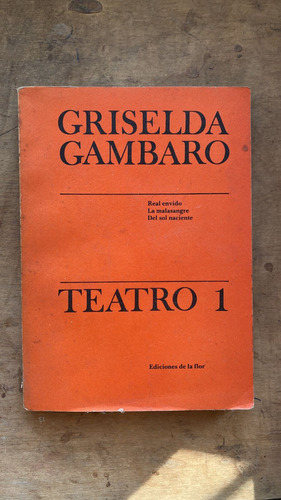 Teatro 1 - Gambaro, Griselda (ee4) (Usado)
