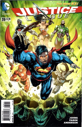 Justice League  Num. 39  Regular Dc Comics Ingles