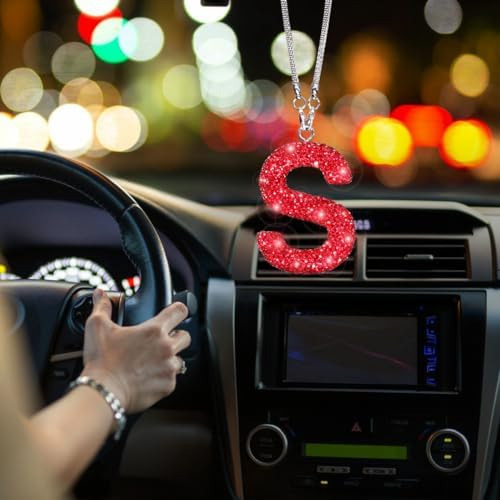 Bling - Accesorios Para Colgar En El Espejo Del Automóvil, L