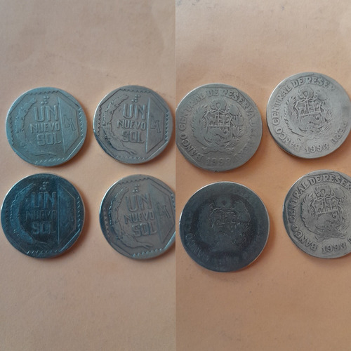 Monedas De Un Nuevo Sol Año 1993