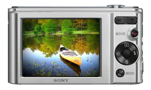 Câmera Sony Cybershot Dsc-w800 Prata 20.1mp Zoom 5x Vídeo Hd