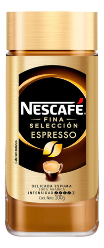 Nescafé Café Fina Selección Espresso Nestle(frasco Con 100g)