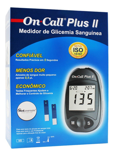 Medlevensohn Oncall Plus Iig113-11c Glucómetro