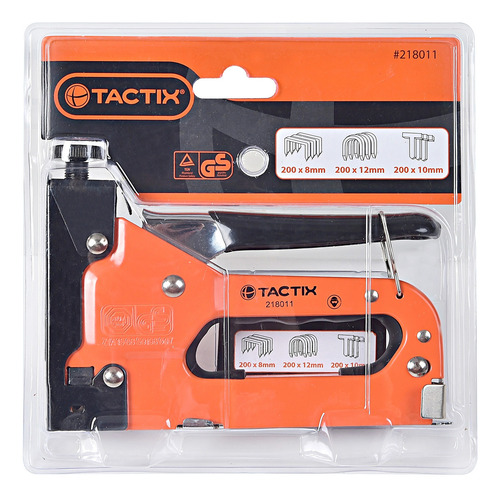 Engrapadora 3 En 1 Trabajo Pesado Tactix 1.2 Mm