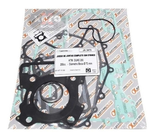 Juego Juntas Motor Completo Ktm Duke 200 En Xero Racing