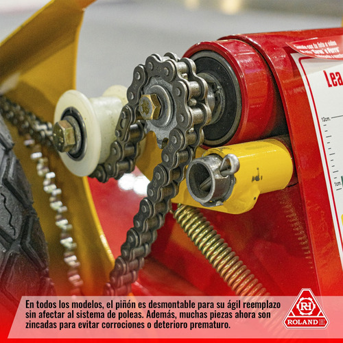 Mini Tractor Corta Césped Roland H001 Std Motor Rh Manual
