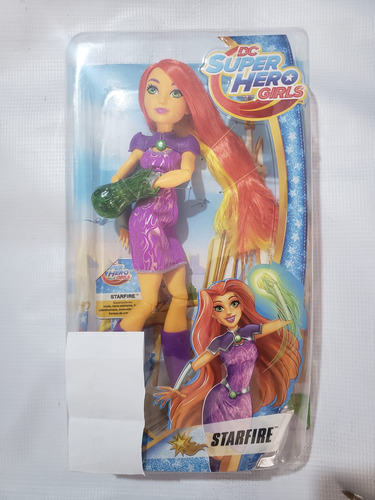 Starfire 1a Edicion Dc Super Hero Girls Muñeca