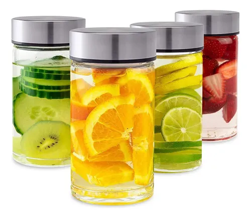 comprar Botellas De Jugo - Botellas De Vidrio Bucal De 4 Paquetes Co