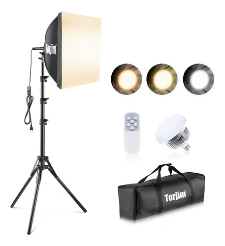 Torjim Softbox Kit De Iluminacion Para Fotografia, Kit De Il