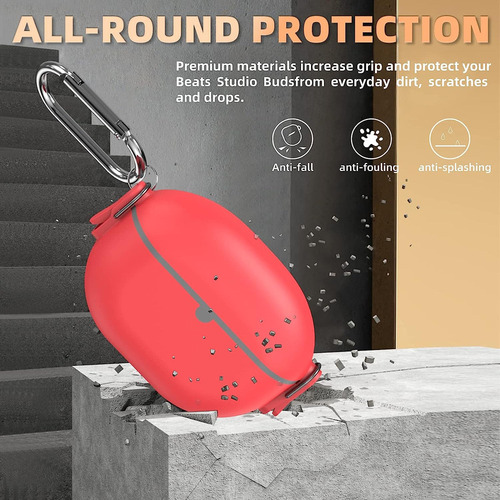 . Funda Secure Lock Con Llavero For Beats Studio Buds+