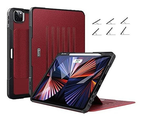 Imagen 2 de 9 de Funda Protectora iPad Pro 12,9 Magnética Premium 5ªgen 2021