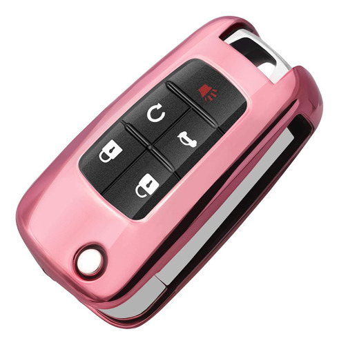 Funda Llavero Chevrolet Funda Llave Para Chevy Rosa