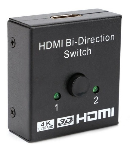 Switch Hdtv 2.0 Splitter Bi-direccional 4k2k 2 Puertos