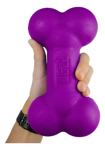 Brinquedo Cachorro Grande Porte Pet Osso Anti Stress Cães G Cor Roxo