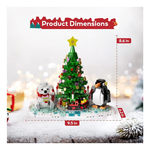 Kit De Construcción De Árboles De Navidad, Bloque De De De Y
