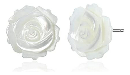 Pendientes De Rosa Madreperla Morgan & Paige