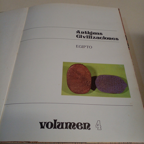Antiguas Civilizaciones Cómo Eran Y Qué Dejaron Tomos 1 Y 4