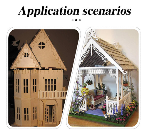 Modelo De Farola Led De Metal En Miniatura 1:12 Mini House