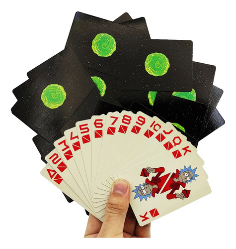 Juegos De Mesa De Póquer Premium Rick And Morti Party Games