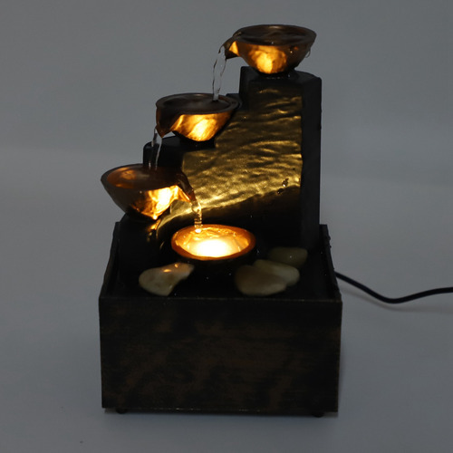 Fuente De Agua Usb, Mini Fuente De Escritorio, Led