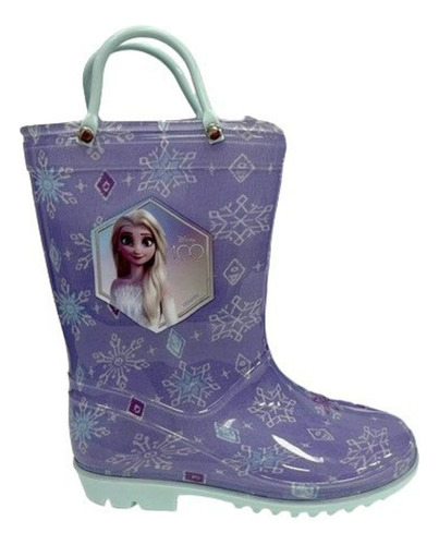 Botas De Lluvia Infantiles Frozen Talle 24 Al 29