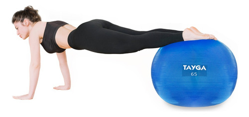Pelota Balon Suizo Para Pilates Yoga 65 Cm Azul