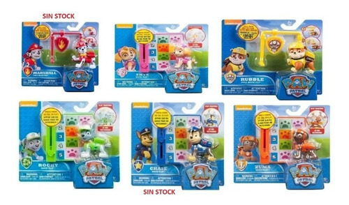 Personajes Individuales Articulados Paw Patrol Mejor Precio!