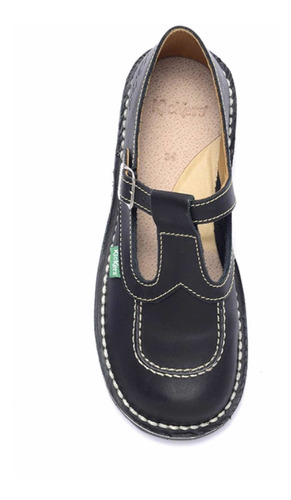 Zapato Colegial Guillermina Kickers Cuero Swap