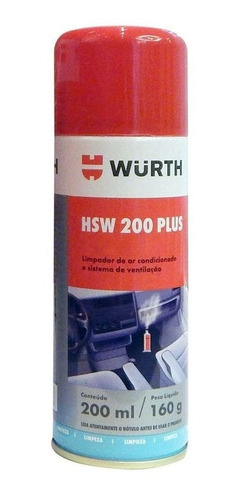 Higienizador Ar Condicionado Automotivo S/ Aroma Wurth