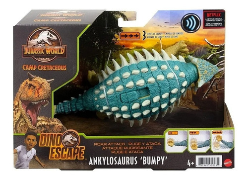 Dinosaurio Jurassic World Ankylosaurus  Bumpy 