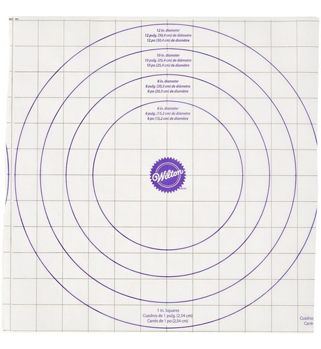 Papel Pergamino Con Medidas Guias / Wilton 415-7617