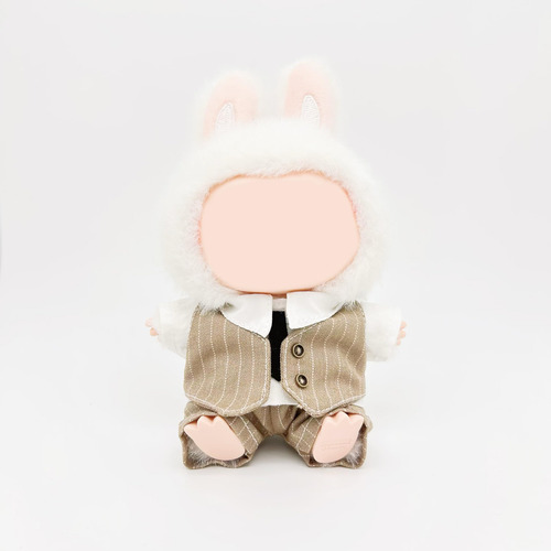 Ropa Para Muñeca Labubu De 17 Cm, Conjunto De Tres Piezas.
