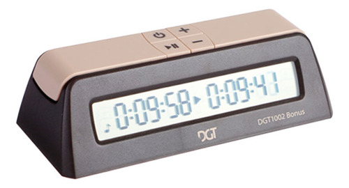 DGT 1002 Negro Reloj De Ajedrez Portátil