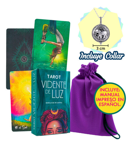 Tarot Vidente De Luz Español Collar Aromaterapia Mod Elefant