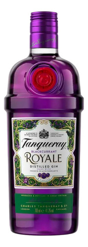 Gin Tanqueray Royale 700ml Sabor Frutas Negras Da França