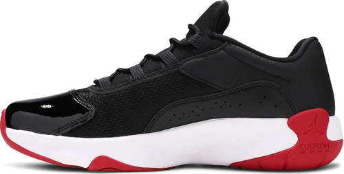 Air Jordan Cmft Low Bred Black White-gym Para Hombre Negro